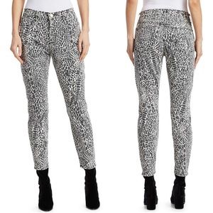 NWT Frame Le High Animal Print Ankle Skinny Jeans